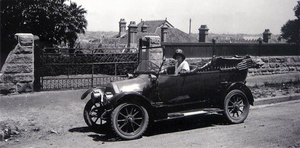 The rear of 'Ardagh', 19 Prince Albert Street, Mosman circa 1918