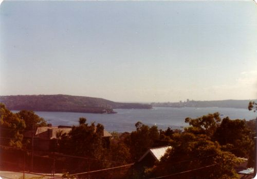 Looking out towards Manly 