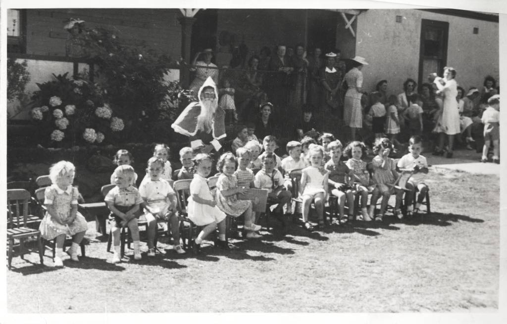 Malvern Kindergarden Christmas Party July 1947